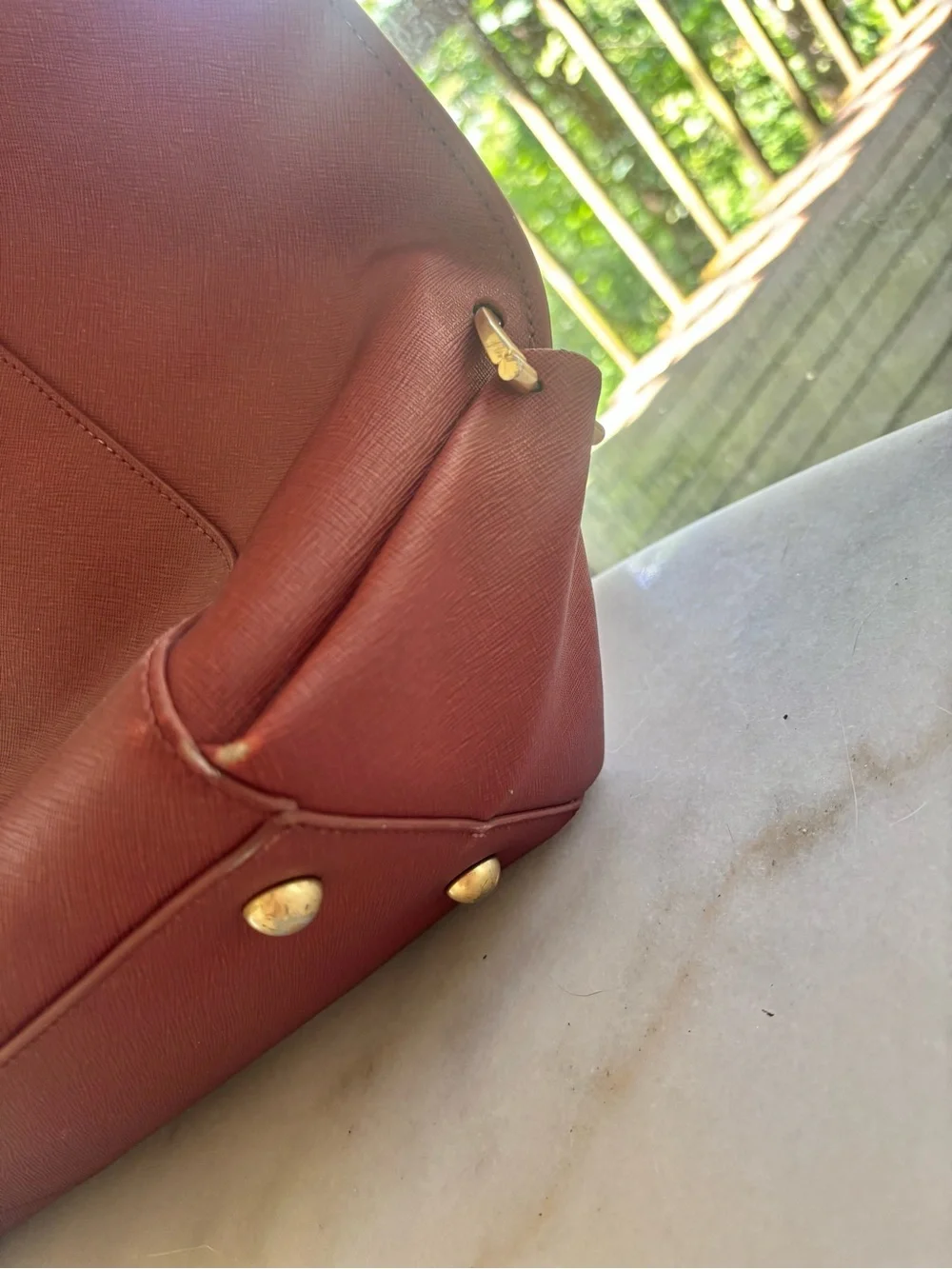 Zac Women's Large Tote Bag - Burgundy - Picture 5 of 6